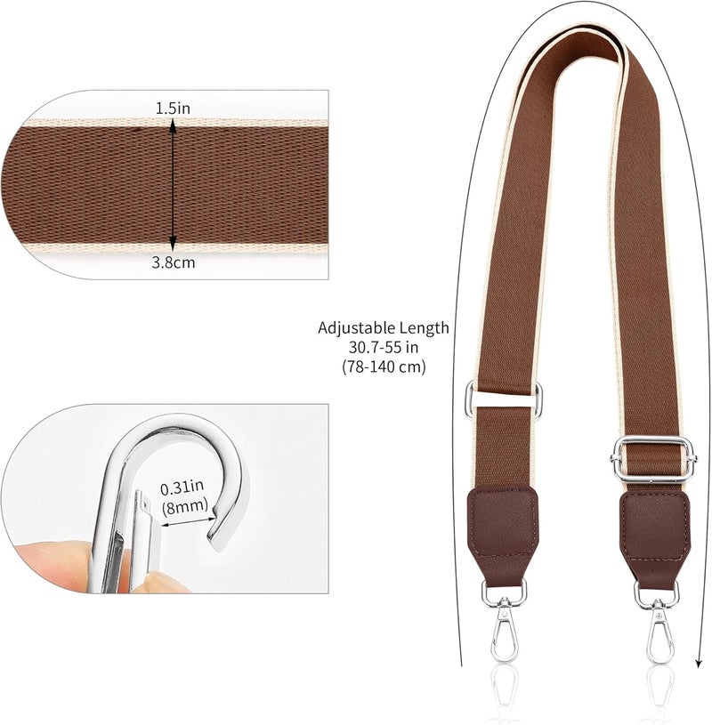 Hamdecro Store Purse Straps Replacement Crossbody, Universal Wide Shoulder Strap for Bags Adjustable Straps for Handbags - Image 5